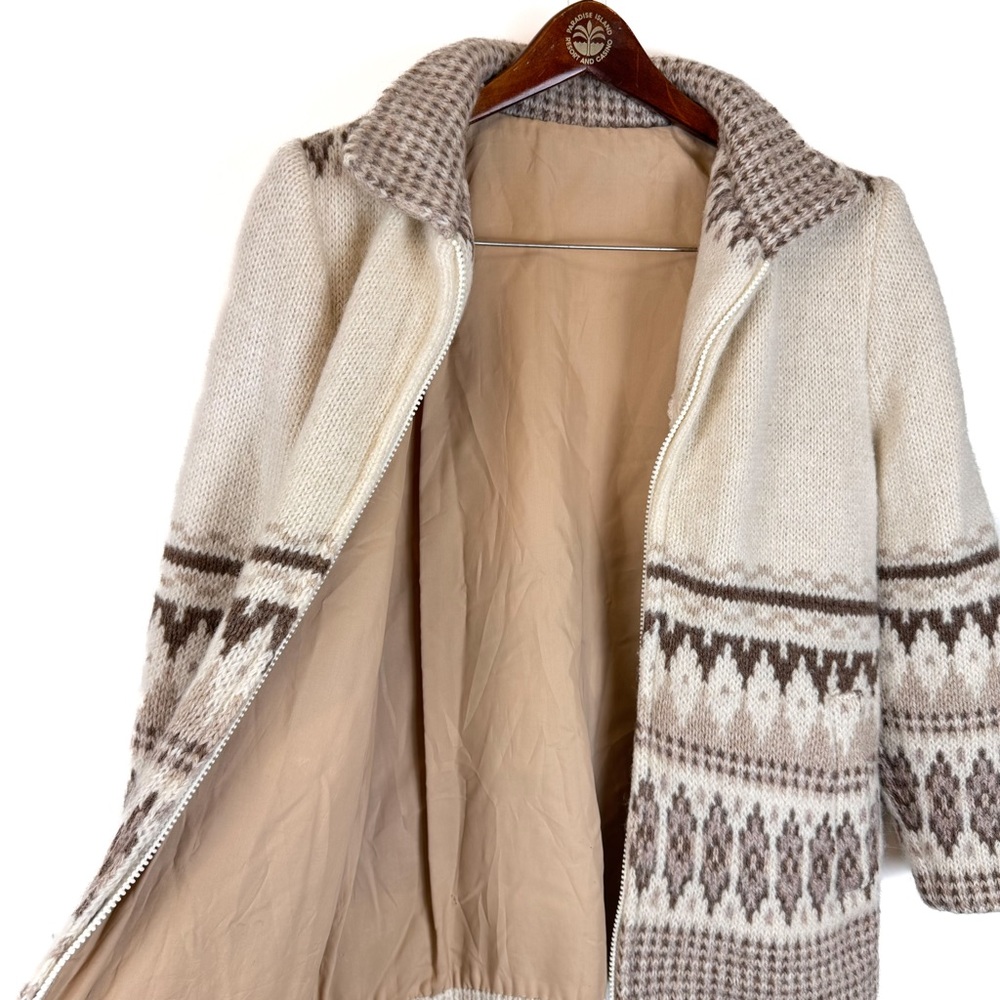 Gorgeous 70’s Icelandic Style Wool Jacket